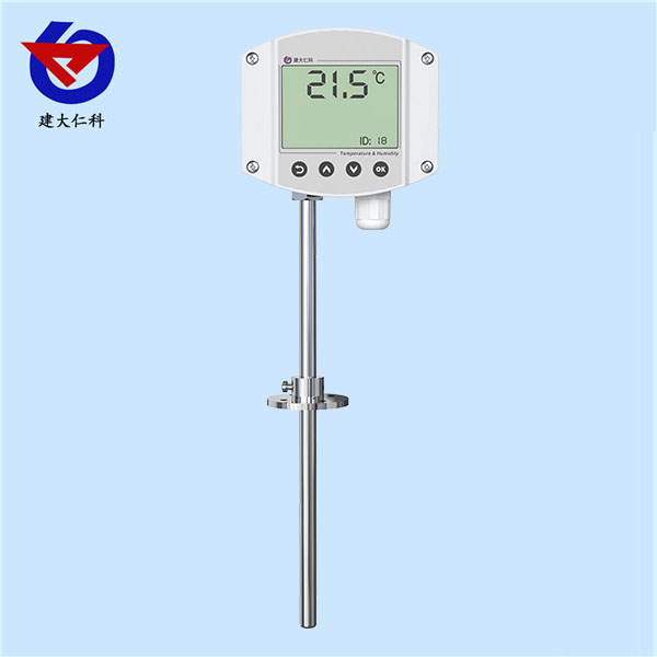 485型工业风管式液晶温度变送